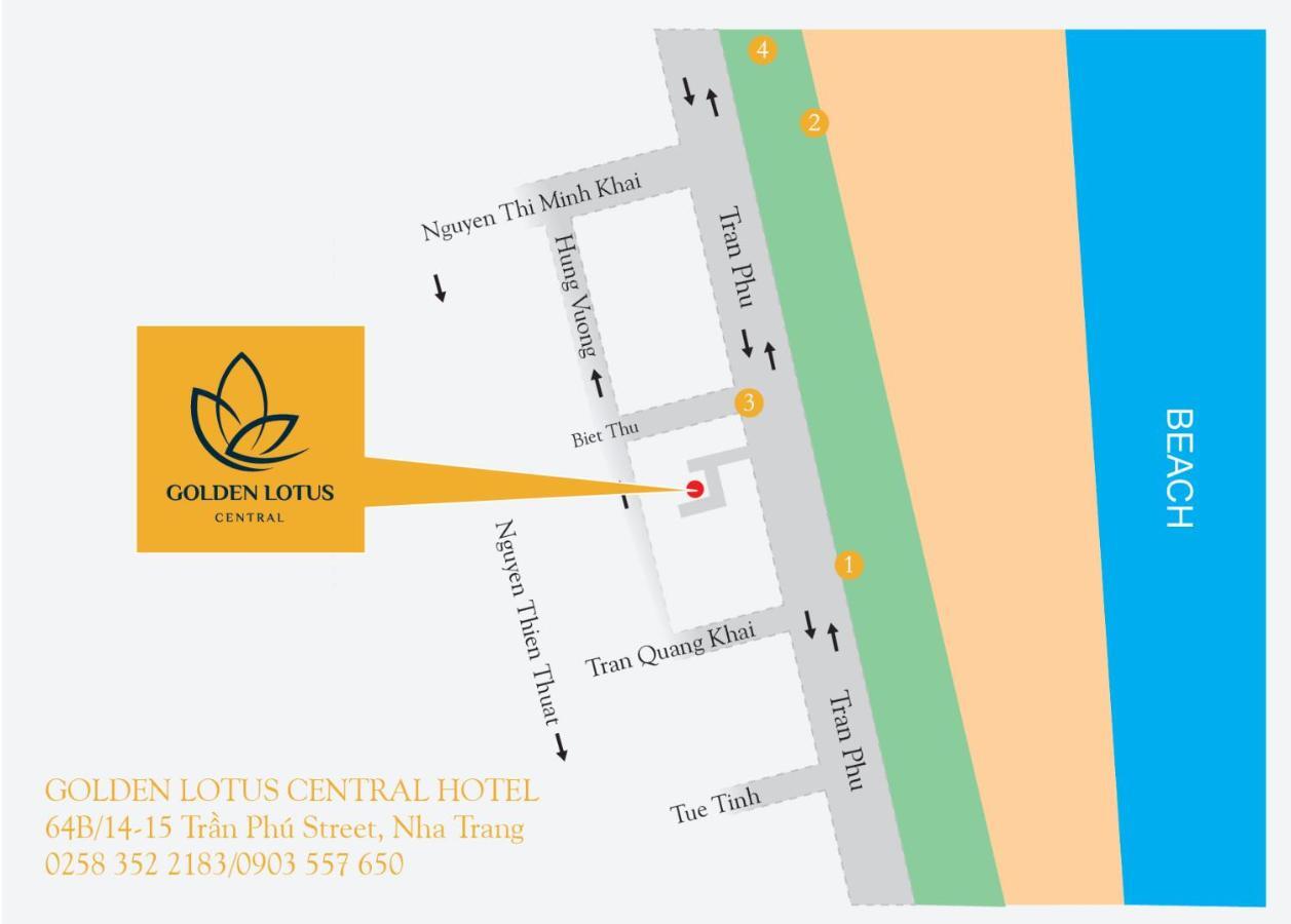 Golden Lotus Central Hotel Nha Trang Luaran gambar
